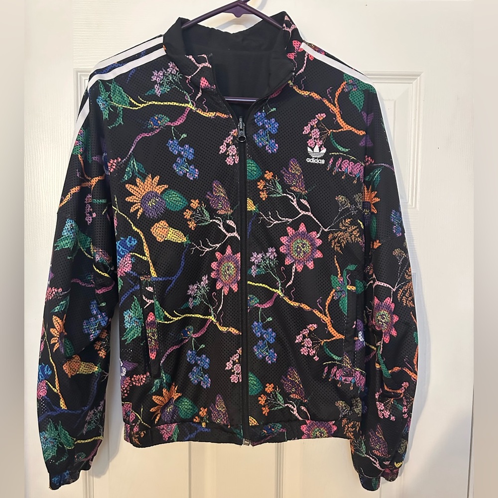Adidas Women’s Floral Jacket Reversible